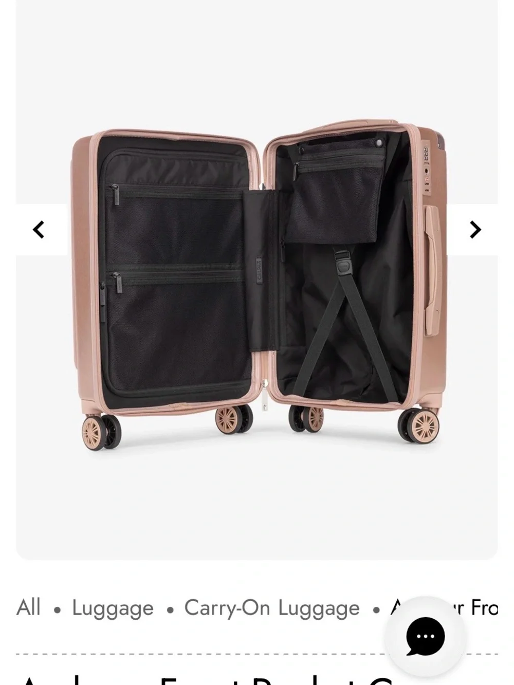 Calpak lightweight hardshell